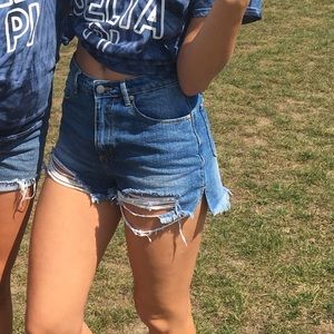 Mustard Seed Medium Jean Shorts! 💙